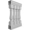 Ekena Millwork Fiberthane Oxford Balustrade Railing Kit, Style N (7 1/2" On-Center Spacing to Pass 4" Sphere Code) BALK42X024OXN - alternate 2